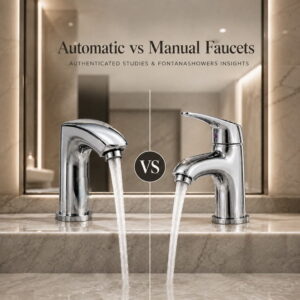 Read more about the article Automatic vs Manual Faucets: Authenticated Studies and FontanaShowers Insights