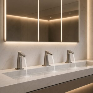Read more about the article How Architects Choose Touchless Bathroom Fixtures