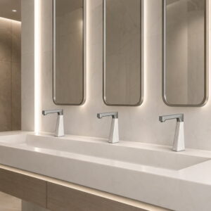 Read more about the article Automatic Touchless Faucet – Office Building Restrooms