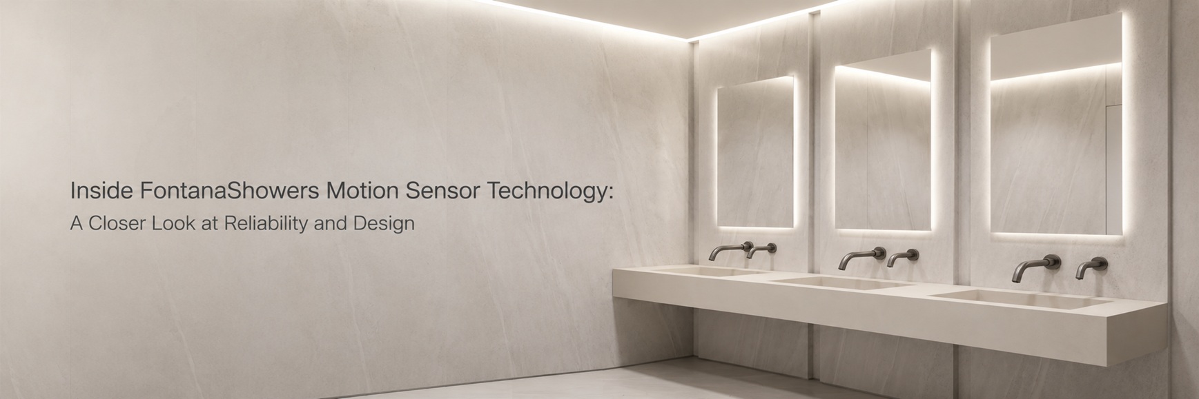 5 Top Rated FontanaShowers Model of Touchless Faucets banner
