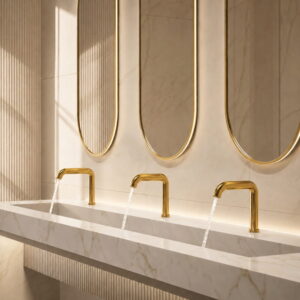 Read more about the article Why Designers Prefer Gold Bathroom Sink Faucets