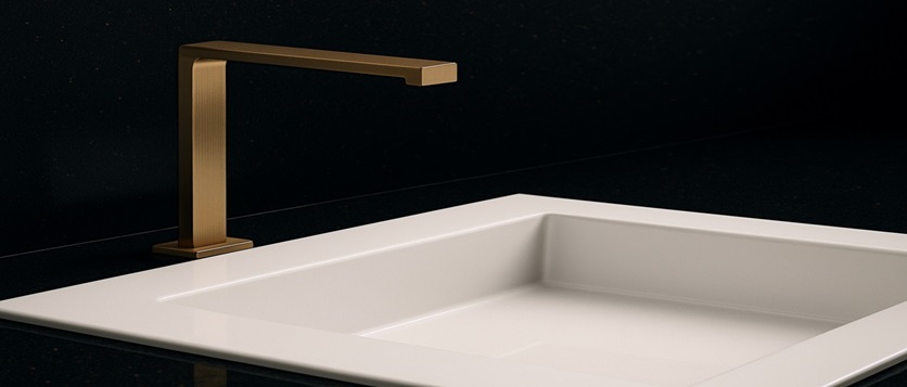 Touchless faucet modern bathroom