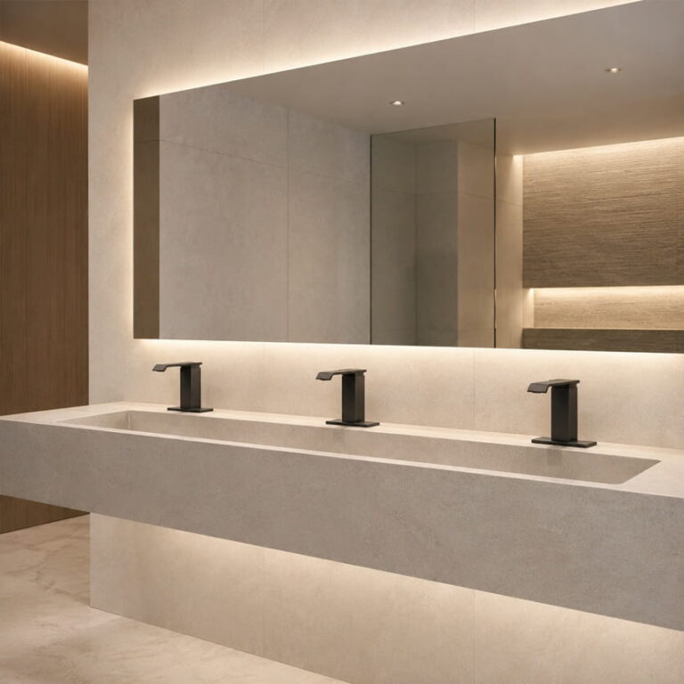 Read more about the article Fontana Hands-Free Commercial Faucet Designs