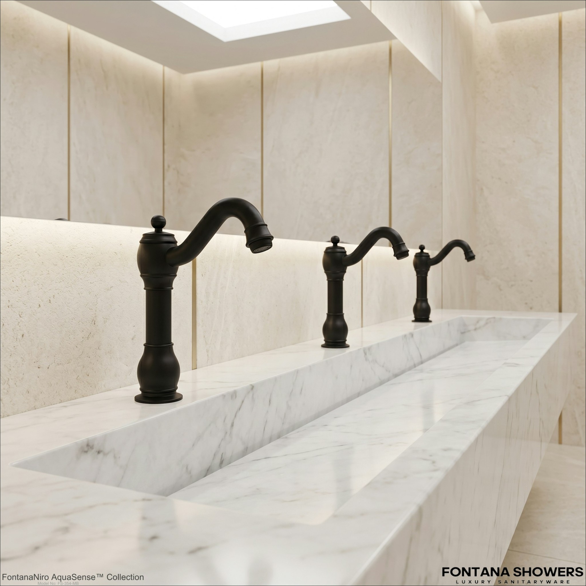 Fontana premium touchless commercial faucet
