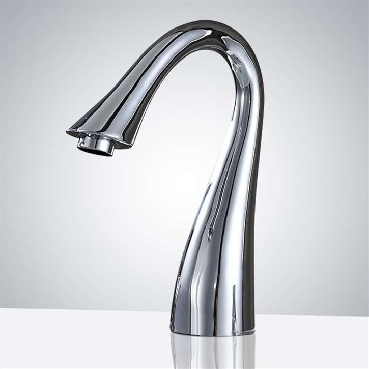 Fontana Couron Chrome Hands Free Automatic Touchless Smart Sensor Faucet